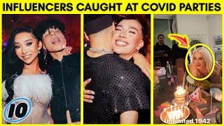 Top 10 Influencers Caught Partying During COVID