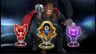 T-3 Thor C.T.P of Judgment, Rage And Energy Test - MARVEL Future Fight