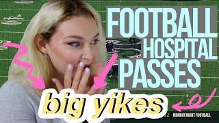 New Zealand Girl Reacts to AMERICAN FOOTBALL HOSPITAL PASSES