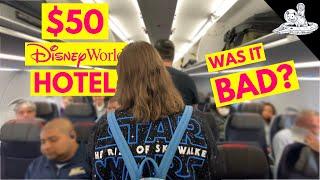 We Cheaped Out & Booked a $50 Disney World Hotel Room.. Was it a Disaster?