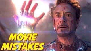 Avengers Endgame Mistakes | Movie Mistakes in Avengers | Ironman R.I.P.