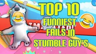 Do Not Laugh | Top 10 Most Funniest Fails In Stumble Guy's | Part 1 | #FunniestFails