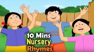 10 Mins Nursery Rhymes 06 || Back To Back Kids Rhymes || Comprint Multimedia