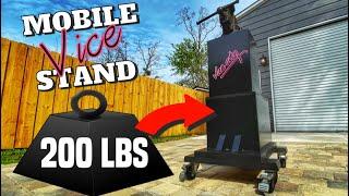 How to Make a 200lb Mobile Vise Stand | DIY Woodworking Project