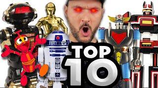 Les ROBOTS des ANNÉES 80 - TOP 10