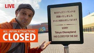 Japan travel spots shutdown until March 16th (Update)