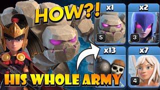 CRAZIEST TH10 NO SIEGE MACHINE ATTACK I'VE EVER SEEN! Best TH10 No Siege Machine Attack Strategies