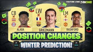 FIFA 20 | CRAZIEST WINTER POSITION CHANGES!! 