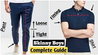 5 Tips for Skinny Boys | Hairstyle | Dressing | Shoes  | Patle Logo k liye Fashion