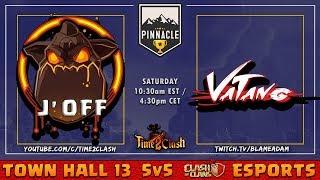 Town Hall 13 5v5 Esports | J' Off vs ShenZhou | J' Off vs Vatang