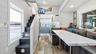 Most Impressive ARION A Roof Top Deck Tiny House has it ALL