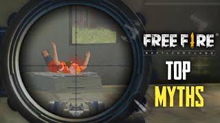 Top Mythbusters in FREEFIRE Battleground | FREEFIRE Myths #134