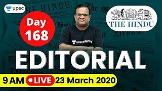 UPSC CSE 2020 | The Hindu Editorial Analysis for IAS Preparation by Ashirwad Sir | 23 March 2020