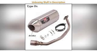 TOP 10 PCX125 PCX150 Slip On Motorcycle Full system Yoshimura Exhaust Muffler Modified with DB kill