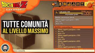 Dragon Ball Z Kakarot | Tutte Comunità Al Massimo - Trucchi E Consigli - DBZK Ita PS4 2020