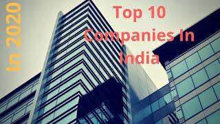 #TOP 10 COMPANIES IN INDIA IN 2020I IN HINDI MARKET CAP