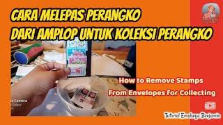 Cara Melepas Perangko dari Amplop untuk Koleksi Perangko