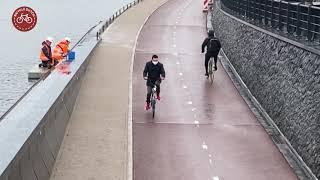 A new cycling underpass in Utrecht