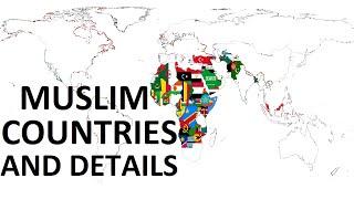 57 Muslim Countries Official™ Details| Flag| Currency| Capital| Country Code| Top Data Video