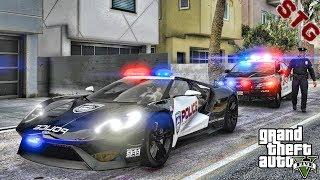 GTA 5 MODS LSPDFR 0.4.4 #46 - SUPERCARS PATROL!!! (GTA 5 REAL LIFE PC MOD) FORD GT