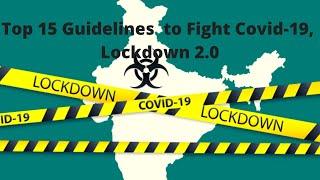 Top 15 Guidelines from Modi Government to Combat COVID-19, Lockdown 2.0   | Adi & Pari