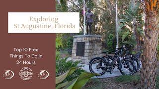 Exploring St Augustine, Florida, On Rad Power Bikes | Top 10 Free Things To Do In St Augustine