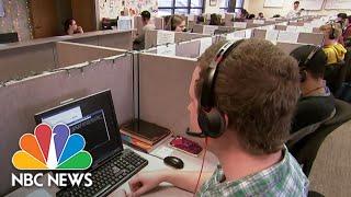 Inside A Call Center As Pollsters Aim To Capture American Attitudes | NBC News