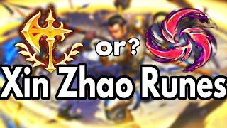 Xin Zhao Runes Season 10