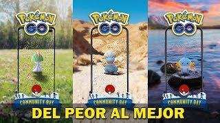 RANKING DEL PEOR AL MEJOR COMMUNITY DAY de 2019 en POKEMON GO