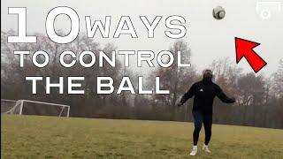 LEARN HOW TO CONTROL A BALL IN THE AIR - SOCCER FOR BEGINNERS