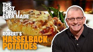 3-Cheese Hasselback Potatoes with Robert Irvine | Best Thing I Ever Made