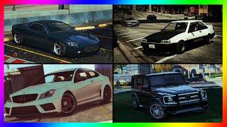 GTA 5 Online - TOP 10 STREET CARS YOU CAN CUSTOMIZE AND STORE IN YOUR GARAGE!!!