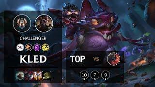 Kled Top vs Aatrox - KR Challenger Patch 10.4