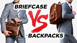 Briefcase vs. Backpacks (Which One Should You Carry?)