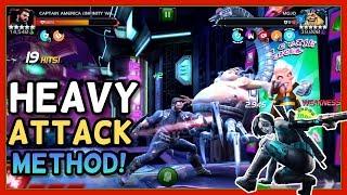 The Heavy Attack Method and Beardo vs Mojo + Dexterity Issue! | Marvel Contest of Champions