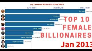 Top 10 Female Billionaires in the World [2012-2019]