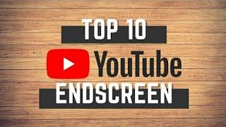 Top 10 end screen/outro templates free use #top10endscreentemplates