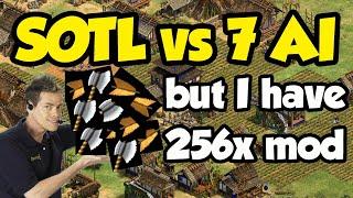 SOTL vs 7 Extreme AI (but I have 256x mod)