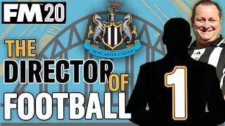 FM20 NEWCASTLE 1 || DIRECTOR OF FOOTBALL CHALLENGE || Football Manager 2020