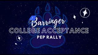 Barringer High School College Acceptance Pep Rally 2020