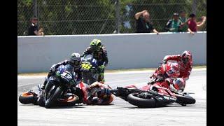 MotoGP 2019 Crashes