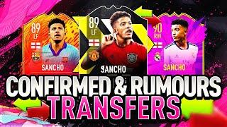 FIFA 21 | SUMMER 2020 CONFIRMED TRANSFERS & RUMOURS! (FT. JADON SANCHO, COUTINHO, NEYMAR & MORE!)