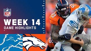 Lions vs. Broncos Week 14 Highlights | NFL 2021