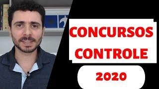 Concursos 2020 | Área Controle (10 concursos top) - Cargos e remunerações