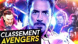 CLASSEMENT 10 AVENGERS LES PLUS PUISSANTS