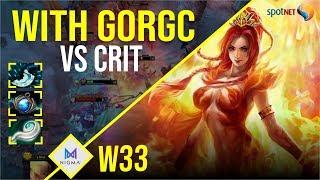 w33 - Lina | with Gorgc | vs Crit | Dota 2 Pro Players Gameplay | Spotnet Dota 2