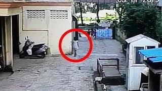 On cam: Nine-year-old hit by car at Navi Mumbai society