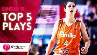 Top 5 Plays | Game Day 10 | EuroLeague Women 2019-20