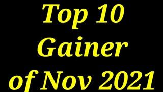 Top 10 Gainer of this Month Nov 2021.#shorts #share #stocks