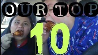 (Our Top 10 Buffalo wing place's)